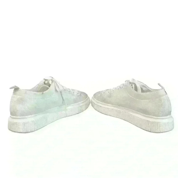 BP White Sonny Platform Sneaker Womens Size 9.5 - Picture 3 of 7